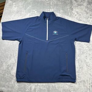 NWT FootJoy Teeth of the Dog Casa de Campo Zephyr Wind Shirt Large